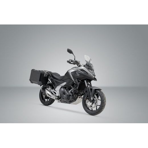 SW MOTECH TRAX ADV SADA BOČNÍCH KUFRŮ-ČERNÉ, 37/37 L. HONDA NC750X (20-).