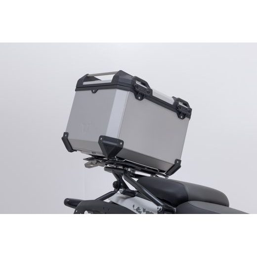 SW MOTECH TRAX ADV TOP CASE SYSTEM SILVER. ROYAL ENFIELD HIMALAYAN 450 (23-).