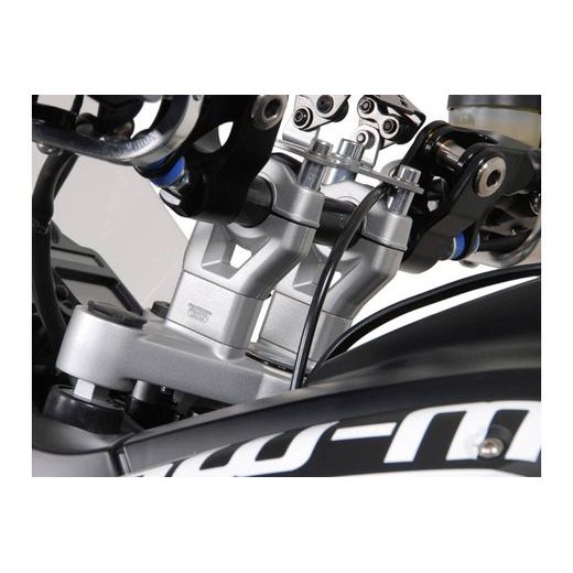 SW MOTECH ZVÝŠENÍ ŘÍDÍTEK 30 STŘÍBRNÉ BMW R 1200 GS /08-/