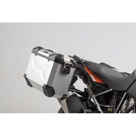 SW MOTECH ADVENTURE SET KUFRŮ STŘÍBRNÉ KTM 1050/ 1090/ 1190 ADV, 1290 SADV.