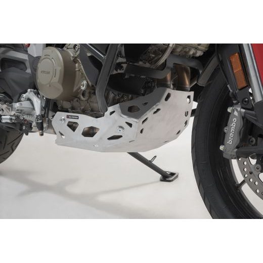 SW MOTECH KRYT MOTORU PRO DUCATI MULTISTRADA V 4 (20-), STŘÍBRNÝ