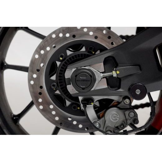 SW MOTECH PADACÍ PROTEKTORY NA ZADNÍ OSU KTM /DUCATI/HUSQ./CFMOTO 800 MT