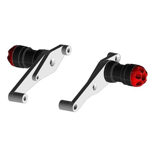 PROTEKTORY NA RÁM SLIDER - HONDA VFR 800X CROSSRUNNER