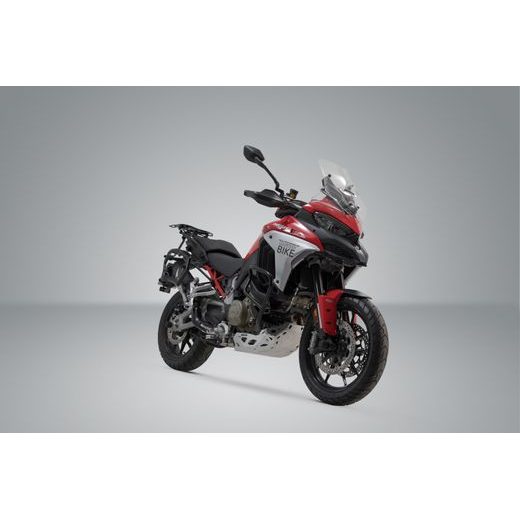 SW MOTECH DUSC HARD CASE SYSTEM US MODEL BLACK. 41/41 L. DUCATI MULTISTRADA V4 (20-).