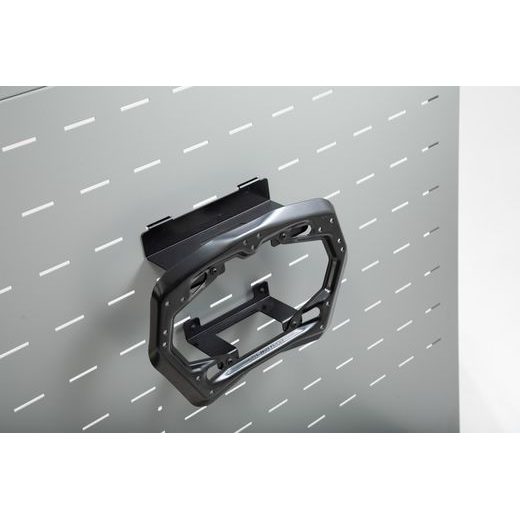 SW MOTECH FIXTURE FOR SALES DISPLAY WITH PRO SIDE CARRIER.