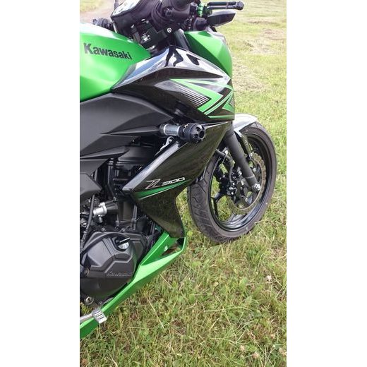 PROTEKTORY NA RÁM ARROW - KAWASAKI Z 300 ´14-18