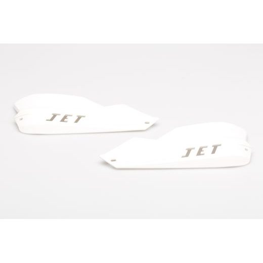 SW MOTECH JET CHRÁNIČE PRO ŘÍDÍTKA 28 MM BÍLÉ-SADA