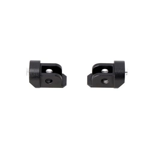 SW MOTECH MOUNTING KIT FOR ION FOOTREST BLACK. HONDA NT1100 (21-), XL750 (22-).
