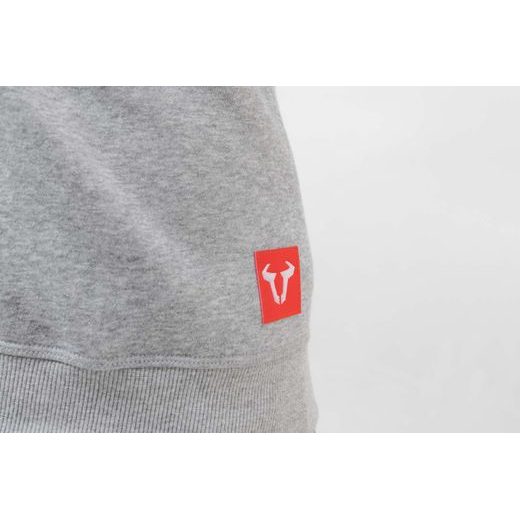 SW MOTECH MIKINA ŠEDÁ SIZE XXXL.