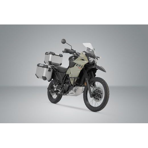 SW MOTECH ADVENTURE SET LUGGAGE SILVER. KAWASAKI KLR 650 (22-).