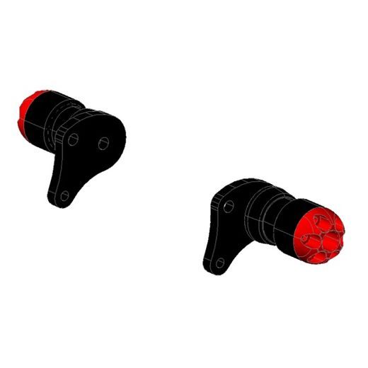 PROTEKTORY NA RÁM SLIDER - HONDA CB 750 „SEVENFIFTY“ - 92-03