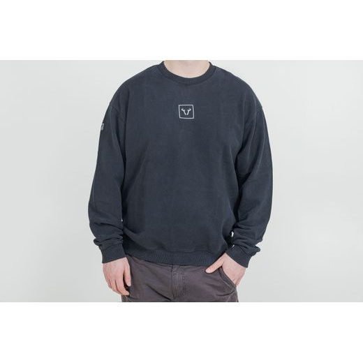 SW MOTECH CREWNECK UNISEX ? RIDERS LINE DARK GREY. OPTIC WASH. UNISEX. SIZE L.