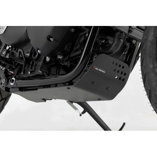 SW MOTECH KRYT MOTORU ČERNÝ PRO BONNEVILLE, SPEED, STREET, THRUXTON.