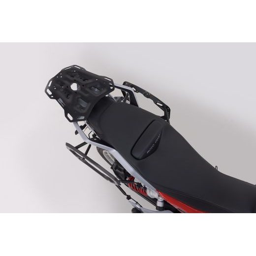SW MOTECH ADVENTURE SET DUSC BLACK. MOTO GUZZI V85 TT (19-23).