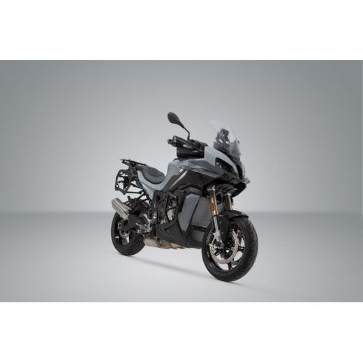 SW MOTECH DUSC HARD CASE SYSTEM BLACK. 41/41 L. BMW S 1000 XR (19-).