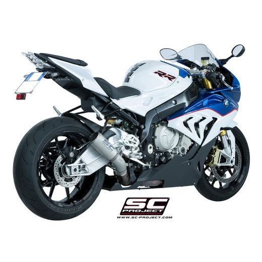 VÝFUKOVÝ SYSTÉM SC PROJECT PRO BMW - S 1000 RR (2015 - 2016) - CR-T MUFFLER, TITANIUM