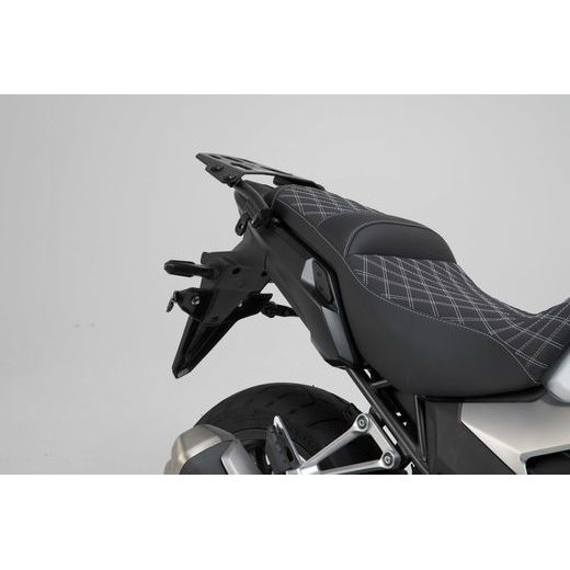 SW MOTECH PRO BOČNÍ NOSIČE ČERNÁ. CB500X (13-), 500F (13-16), R500R (12-15),NX500