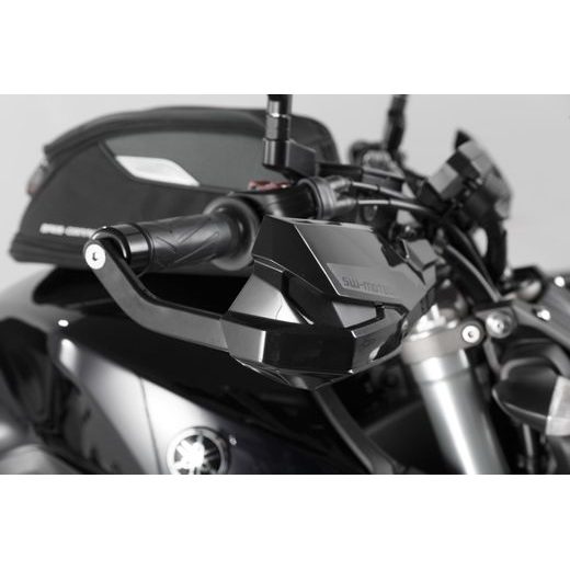 SW MOTECH KOBRA HANDGUARD KIT BLACK. YAMAHA MT-09 (13-20), XSR700/900.