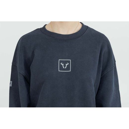 SW MOTECH CREWNECK UNISEX ? RIDERS LINE DARK GREY. OPTIC WASH. UNISEX. SIZE L.