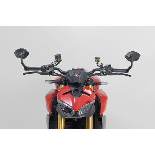 SW MOTECH ZRCÁTKA DO KONCŮ ŘÍDÍTEK APRILIA, DUCATI, HONDA, KTM, YAMAHA MODELS.