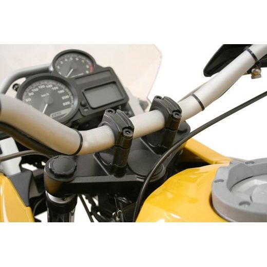 SW MOTECH ZVÝŠENÍ ŘÍDÍTEK BMW R 1200 GS 30 ČERNÉ