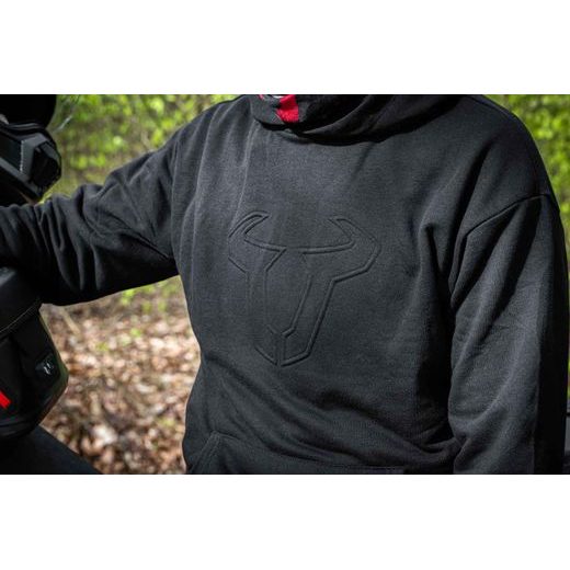 SW MOTECH HOODIE - BLACK EDITION STREET LINE. BLACK. UNISEX. SIZE XL.