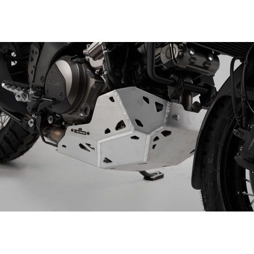 SW MOTECH KRYT MOTORU ČERNO/STŘÍBRNÝ, SUZUKI V-STROM 1050 (19-) MONTÁŽ BEZ PADACÍHO RÁMU