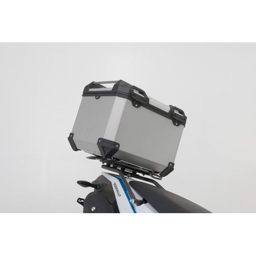 SW MOTECH TRAX ADV TOP CASE SYSTEM SILVER. VOGE 300 RALLY (23-).