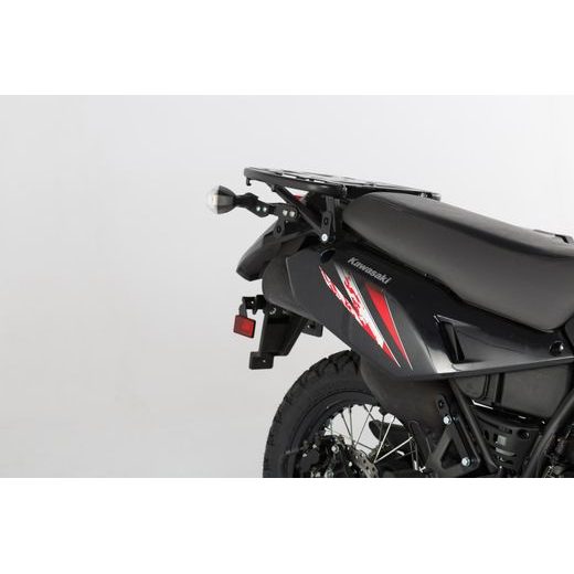SW MOTECH TRAX ADV SADA SILVER. 45/37 L. KAWASAKI KLR 650 (08-).