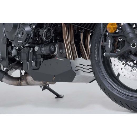 SW MOTECH PŘEDNÍ SPOILER BLACK/SILVER. HONDA CB1000 HORNET (24-).