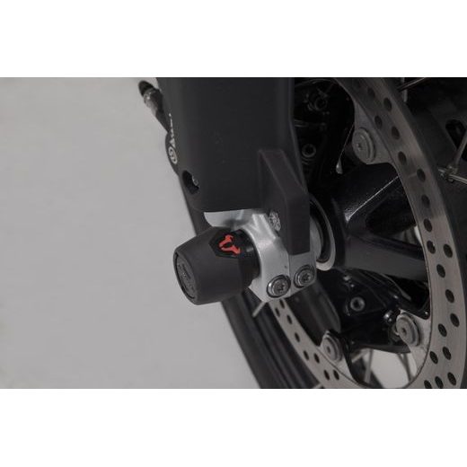 SW MOTECH PADACÍ PROTEKTORY NA PŘEDNÍ OSU BMW F750GS, F850GS/ADV, F900R/XR.