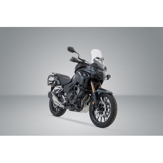 SW MOTECH DUSC HARD CASE SYSTEM BLACK. 33/33L. HONDA CB500X,CB500F,CBR500R,NX500.