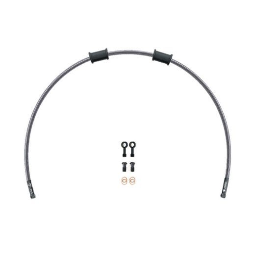 HADICE SPOJKY VENHILL POWERHOSEPLUS KAW-11010CB-CL (1 HADICE V SADĚ) PRŮHLEDNÉ HADICE, ČERNÉ KONCOVKY