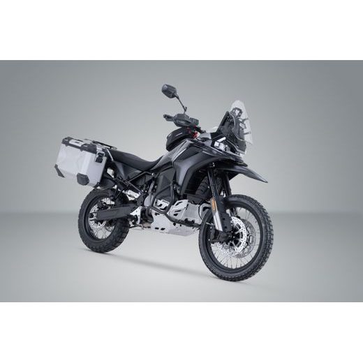 SW MOTECH TRAX ADV ALUMINIUM CASE SYSTEM SILVER. 45/37 L. CFMOTO 800MT-X (24-).
