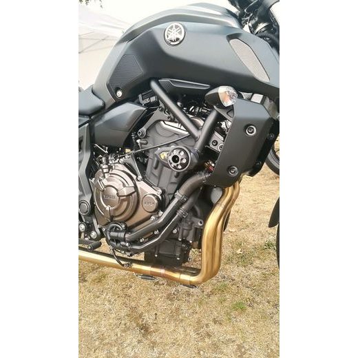 PROTEKTORY NA RÁM SLIDER - YAMAHA MT-07 / XSR / TRACER - JEDNOBODOVÁ SADA ´14-X