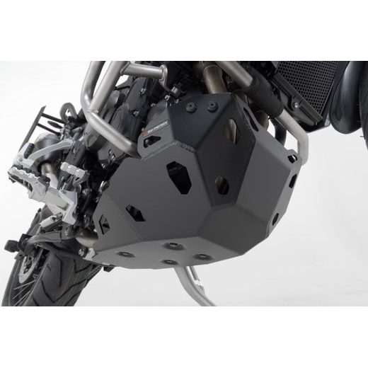 SW MOTECH ENGINE GUARD BLACK. TIGER 900 RALLY PRO (23-). FOR OEM SBL.