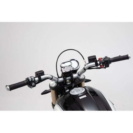 SW MOTECH GPS DRŽÁK NA ŘÍDÍTKA ČERNÝ. DUCATI SCRAMBLER 1100 SPORT (17-).