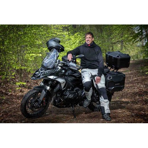 SW MOTECH HOODIE - BLACK EDITION STREET LINE. BLACK. UNISEX. SIZE M.