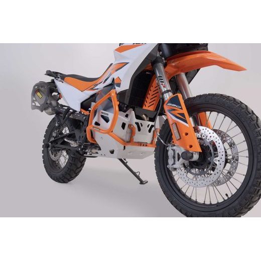 SW MOTECH KRYT MOTORU SRŘÍBRNÝ KTM 790 ADV / R (19-), 890 ADV / R (20-).
