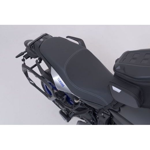 SW MOTECH ADVENTURE SET DUSC WITH TOP CASE L BLACK. YAMAHA MT-07 TRACER (16-).