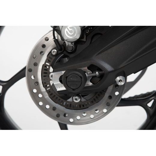 SW MOTECH PADACÍ PROTEKTORY NA ZADNÍ OSU YAMAHA YZF-R1 (15-) / MT-10 (16-).