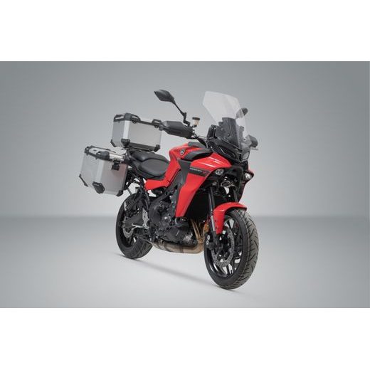 SW MOTECH ADVENTURE SADA 3 KUFRŮ, STŘÍBRNÉ PRO YAMAHA TRACER 9 / GT (20-) / GT (22-).