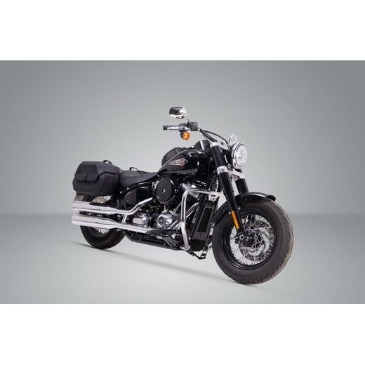 SW MOTECH LEGEND GEAR SIDE BAG SYSTEM LH1/LH1 2X 19,5 L. SOFTAIL STRBOB (17-), STANDARD (20-