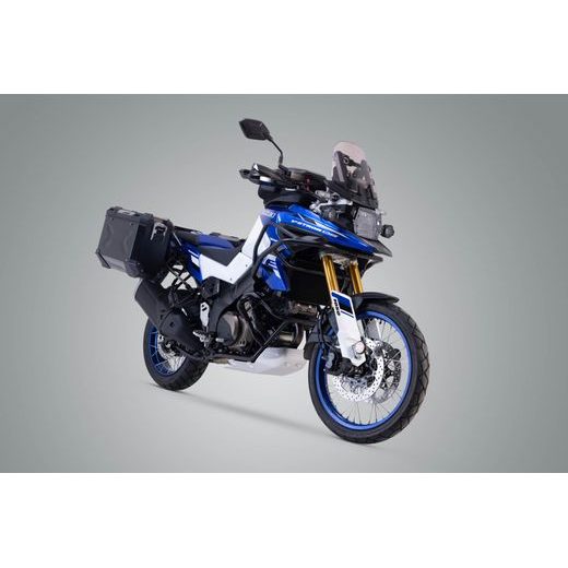 SW MOTECH SADA BOČNÍCH KUFRŮ ADVENTURE,ČERNÉ PRO SUZUKI V-STROM 1050 DE