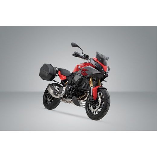 SW MOTECH AERO ABS SADA BOČNÍCH KUFRŮ-ČERNÉ,  2X25 L. BMW F 900 R / XR (19-). 