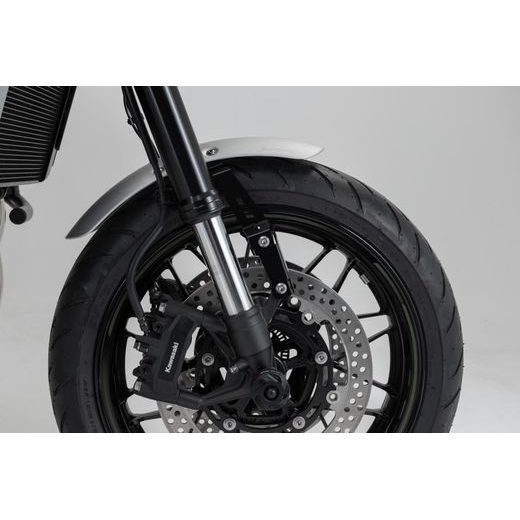 SW MOTECH PŘEDNÍ BLATNÍK SADA ČERNÁ. KAWASAKI Z900RS (17-).