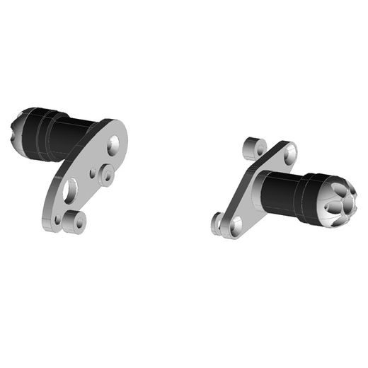 PROTEKTORY NA RÁM SLIDER - KAWASAKI ZX-10R ´06-07