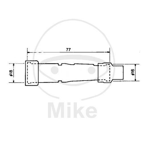KONCOVKA ZAPALOVACÍ SVÍČKY NGK SB05F