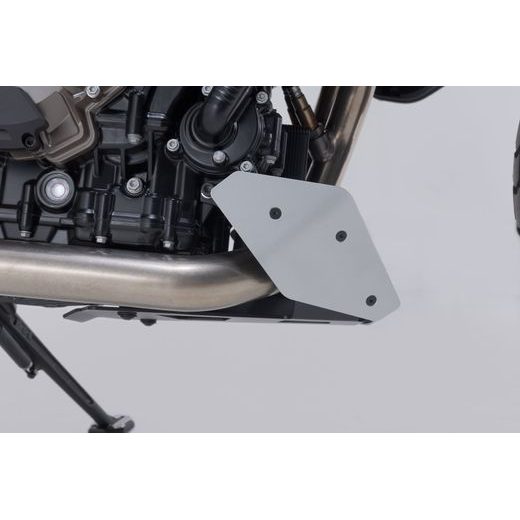 SW MOTECH PŘEDNÍ SPOILER BLACK/SILVER. HUSQVARNA SVARTPILEN 801 (24-).