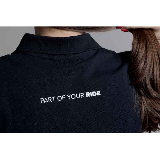 SW MOTECH POLO SHIRT CORE LINE. BLACK. WOMEN. SIZE M.